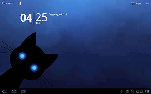 Stalker Cat Live Wallpaper Android Screenshot